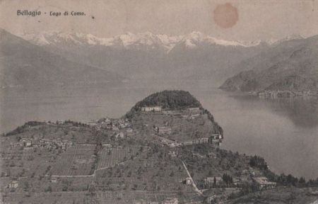 Italien - Bellagio - Lago di Como - 1908 Italien - Bellagio - Lago di Como - 1908