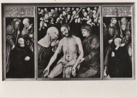 Meißen - Dom, Triptychon in der Georgenkapelle - 1979 Meißen - Dom, Triptychon in der Georgenkapelle - 1979