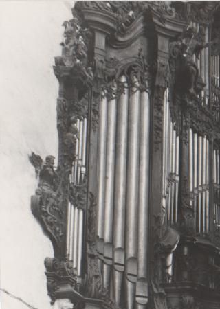 Polen - Danzig Gdansk - Rokokowe organy - ca. 1965 Polen - Danzig Gdansk - Rokokowe organy - ca. 1965