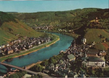 Cochem - Kreuz vom Pinnerkreuz - ca. 1980 Cochem - Kreuz vom Pinnerkreuz - ca. 1980