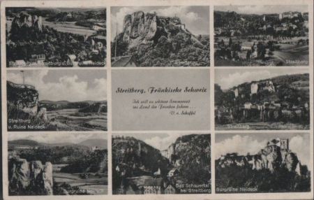 Wiesnttal, Streitberg - Fränkische Schweiz - 1952 Wiesnttal, Streitberg - Fränkische Schweiz - 1952
