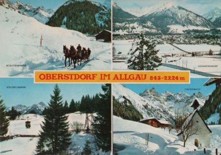 Oberstdorf - u.a. Einödsbach - 1974 Oberstdorf - u.a. Einödsbach - 1974