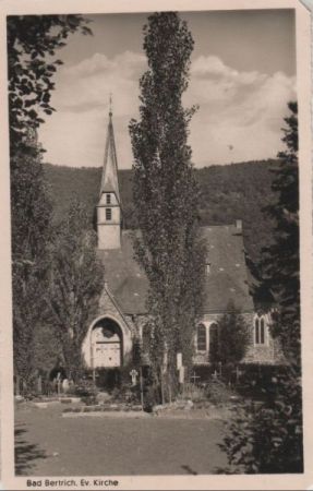 Bad Bertrich - Ev. Kirche - 1952 Bad Bertrich - Ev. Kirche - 1952