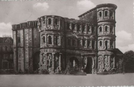 Trier - Porta nigra - 1956 Trier - Porta nigra - 1956