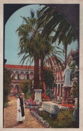 Frankreich - Ile Saint-Honorat - Abbaye de N.-D de Lerins - ca. 1955 Frankreich - Ile Saint-Honorat - Abbaye de N.-D de Lerins - ca. 1955