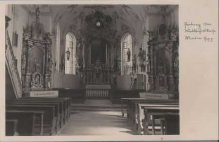 Peiting - Wallfahrtskirche - ca. 1950 Peiting - Wallfahrtskirche - ca. 1950