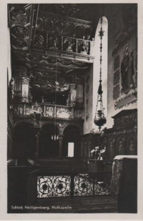 Heiligenberg - Schloß, Hofkapelle - ca. 1955 Heiligenberg - Schloß, Hofkapelle - ca. 1955