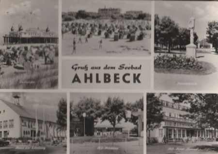 Ahlbeck - u.a. HO-Milchbar - 1969 Ahlbeck - u.a. HO-Milchbar - 1969