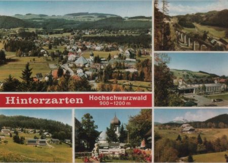 Hinterzarten - 6 Teilbilder - ca. 1980 Hinterzarten - 6 Teilbilder - ca. 1980