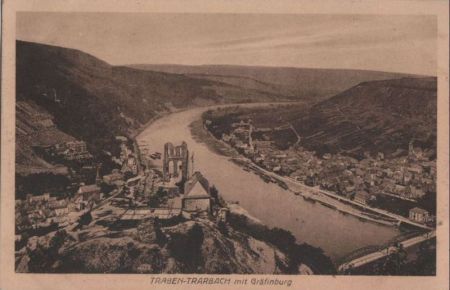 Traben-Trarbach - mit Gräfinburg - 1921 Traben-Trarbach - mit Gräfinburg - 1921