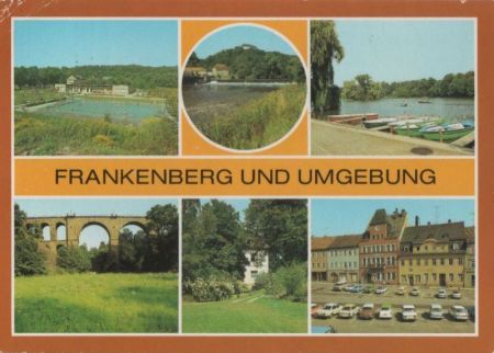 Frankenberg - u.a. Schilfteich - 1990 Frankenberg - u.a. Schilfteich - 1990