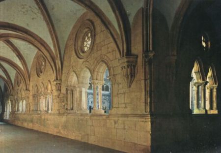 Portugal - Alcobaca - Claustro de D. Diniz - ca. 1980 Portugal - Alcobaca - Claustro de D. Diniz - ca. 1980