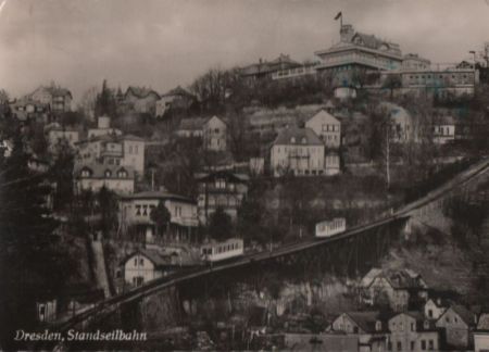 Dresden - Standseilbahn - 1962 Dresden - Standseilbahn - 1962