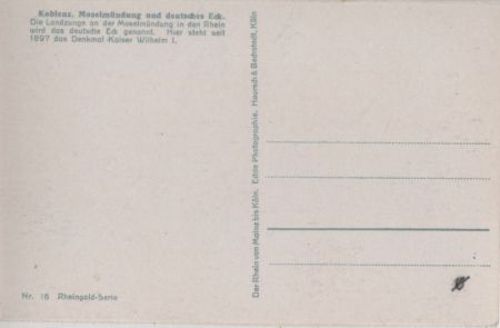 Koblenz - Moselmündung am Deutschen Eck Koblenz - Moselmündung am Deutschen Eck