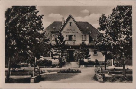 Werdau-Langenhessen - Seehaus Koberbachtalsperre - 1954 Werdau-Langenhessen - Seehaus Koberbachtalsperre - 1954