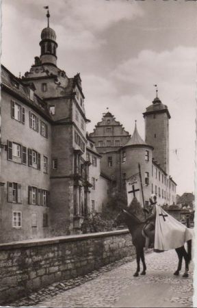 Bad Mergentheim - Hoch- und Deutschmeisterschloß - ca. 1960 Bad Mergentheim - Hoch- und Deutschmeisterschloß - ca. 1960