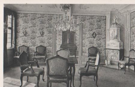 Frankfurt - Goethehaus Staatszimmer - ca. 1955 Frankfurt - Goethehaus Staatszimmer - ca. 1955