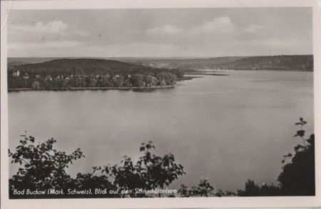 Buckow - Blick auf den Schermützelsee - 1971 Buckow - Blick auf den Schermützelsee - 1971