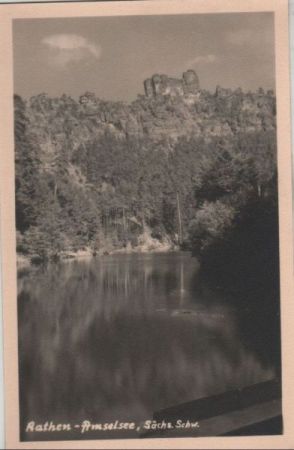 Rathen - Amselsee - ca. 1950 Rathen - Amselsee - ca. 1950