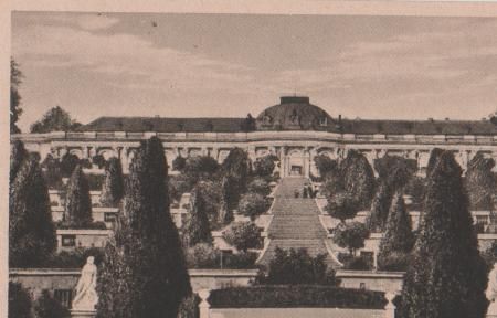 Potsdam - Sanssouci Terrassenn - ca. 1955 Potsdam - Sanssouci Terrassenn - ca. 1955