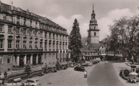 Erbach - Am Schloß - 1958 Erbach - Am Schloß - 1958