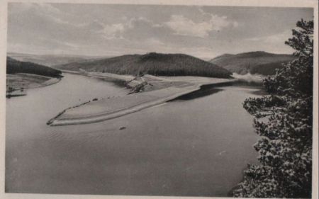 Bleilochtalsperre - am Stausee - ca. 1955 Bleilochtalsperre - am Stausee - ca. 1955