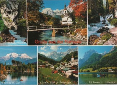 Ramsau - und Hintersee - 1998 Ramsau - und Hintersee - 1998