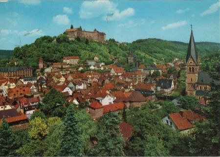 Kulmbach - Blick zur Plassenburg - ca. 1975 Kulmbach - Blick zur Plassenburg - ca. 1975