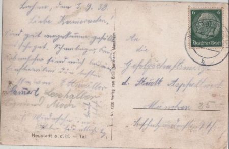 Neustadt Haardt / Weinstraße - Tal Neustadt Haardt / Weinstraße - Tal