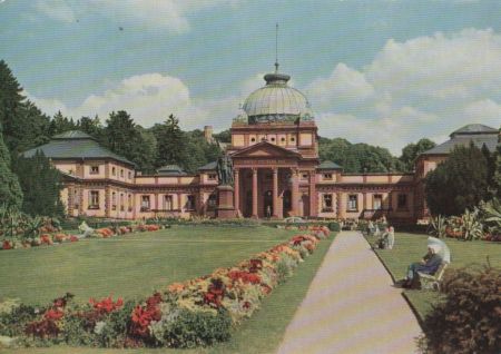 Bad Homburg - Partie am Kaiser-Wilhelm-Bad - ca. 1970 Bad Homburg - Partie am Kaiser-Wilhelm-Bad - ca. 1970