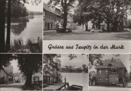 Teupitz - mit 5 Bildern - ca. 1980 Teupitz - mit 5 Bildern - ca. 1980