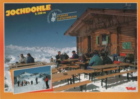 Österreich - Stubaier Gletscherbahn - Jochdohle - 1998 Österreich - Stubaier Gletscherbahn - Jochdohle - 1998