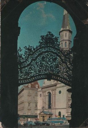 Österreich - Wien - Burgtor am Michaelerplatz - 1964 Österreich - Wien - Burgtor am Michaelerplatz - 1964
