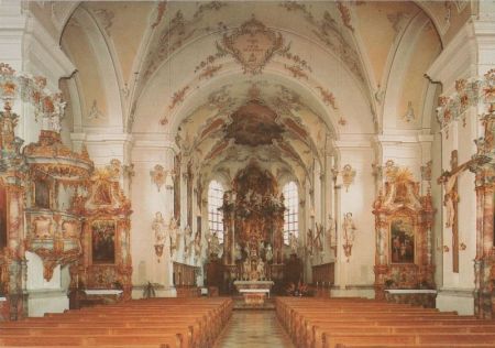 Schongau - Stadtpfarrkirche Maria Himmelfahrt - 1984 Schongau - Stadtpfarrkirche Maria Himmelfahrt - 1984