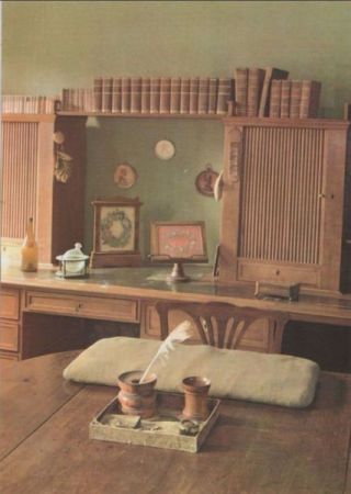 Weimar - Goethehaus, Arbeitszimmer - 1972 Weimar - Goethehaus, Arbeitszimmer - 1972