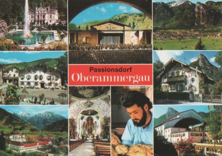 Oberammergau - u.a. Holzschnitzer - 1992 Oberammergau - u.a. Holzschnitzer - 1992
