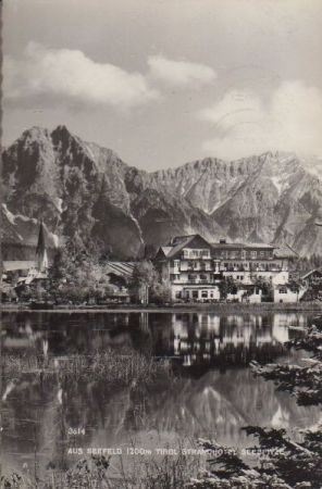 Österreich - Seefeld - Strandhotel Seespitze - 1959 Österreich - Seefeld - Strandhotel Seespitze - 1959