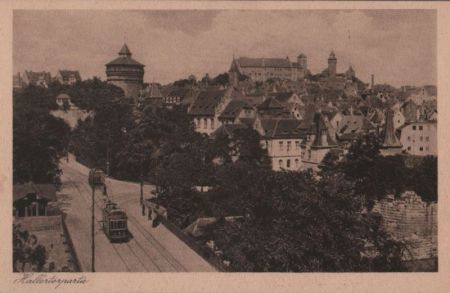 Nürnberg - Hallertorpartie - ca. 1935 Nürnberg - Hallertorpartie - ca. 1935