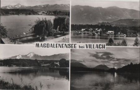Österreich - Villach - Magdalenensee - 1956 Österreich - Villach - Magdalenensee - 1956