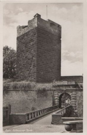 Eger - Schwarzer Turm - ca. 1955 Eger - Schwarzer Turm - ca. 1955