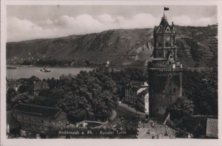 Andernach - Runder Turm - ca. 1950 Andernach - Runder Turm - ca. 1950