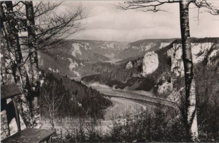 Beuron, Schloss Werenwag - Oberes Donautal - ca. 1960 Beuron, Schloss Werenwag - Oberes Donautal - ca. 1960