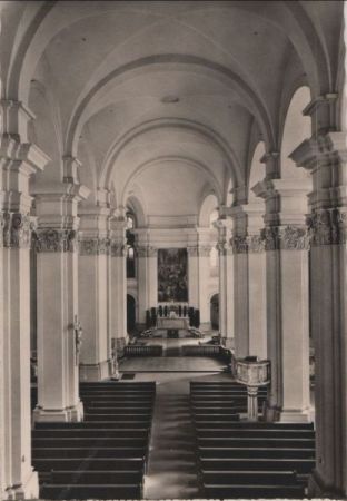 Heidelberg - Jesuitenkirche - ca. 1960 Heidelberg - Jesuitenkirche - ca. 1960