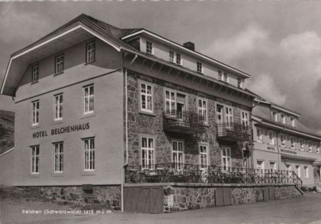 Belchen - Hotel Belchenhaus - ca. 1960 Belchen - Hotel Belchenhaus - ca. 1960