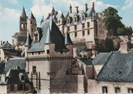 Frankreich - Loches - Les Logis Royaux du chateau - ca. 1975 Frankreich - Loches - Les Logis Royaux du chateau - ca. 1975