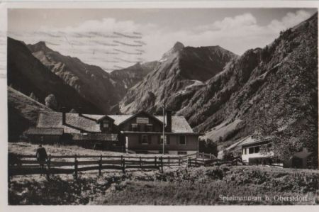 Oberstdorf - Spielmannsau - 1954 Oberstdorf - Spielmannsau - 1954