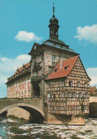 Bamberg - Rathaus - ca. 1980 Bamberg - Rathaus - ca. 1980