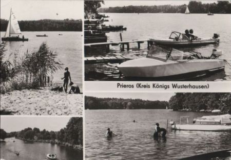 Heidesee-Prieros - 4 Teilbilder - ca. 1980 Heidesee-Prieros - 4 Teilbilder - ca. 1980