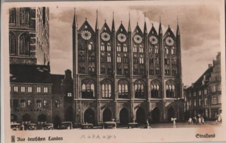 Stralsund - Rathaus - ca. 1935 Stralsund - Rathaus - ca. 1935