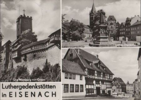 Eisenach - Luthergedenkstätten - 1979 Eisenach - Luthergedenkstätten - 1979